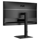 AOC Q27E4CV 27" Moniteur  Noir, 120 Hz, HDMI, DisplayPort, Audio, LAN, USB-HUB