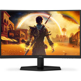 AOC  23.6" Moniteur gaming incurvé  Noir/Rouge