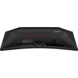 AOC  23.6" Moniteur gaming incurvé  Noir/Rouge