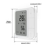 Aqara Climate Sensor W100, Capteur Blanc, Zigbee, Thread & Bluetooth, Matter