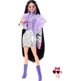 Barbie Extra - Fur Purple Boots, Poupée 