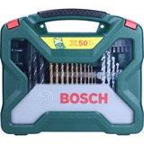Bosch Coffret X-Line Titane de 50 piÃ¨ces 2607019327, Perceuse, ensembles embouts Vert, Chine, 6 pièce(s), 6,6 kg, 400 mm, 270 mm, 250 mm