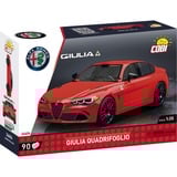 COBI Alfa Romeo Giulia Quadrifoglio, Jouets de construction Rouge, Échelle 1:35