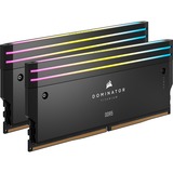 Corsair 48 Go DDR5-7200 Kit, Mémoire vive Noir, CMP48GX5M2X7200C36, Dominator Titanium RGB, XMP