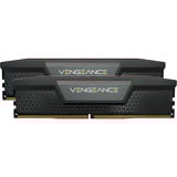 Corsair 64 Go DDR5-6000 (2x 32 Go) Kit, Mémoire vive Noir, CMK64GX5M2B6000C38, Vengeance, XMP