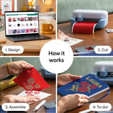 Cricut Joy 2 + Essentials bundle, Machine de découpe Bleu