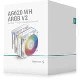 DeepCool AG620 WH ARGB V2 Refroidisseur CPU Blanc