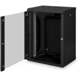 Digitus Armoire murale Unique 600x450 16U, Armoire informatique Noir