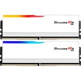 G.Skill 64 Go DDR5-6000 Kit, Mémoire vive Blanc, F5-6000J3238G32GX2-RM5RW, Ripjaws M5 RGB, XMP