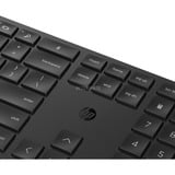 HP 650 set de bureau sans fil Noir, Layout BE (AZERTY), Plunger, 100%, 1200 - 4000 ppp