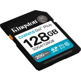 Kingston Canvas Go! Plus SDXC 128 Go, Carte mémoire Noir, Classe 10, UHS-I U3, V30