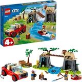LEGO City Wildlife 60301 Le tout-terrain de sauvetage des animaux sauvages, Jouets de construction Jeu de construction, 4 an(s), Plastique, 157 pièce(s), 588 g
