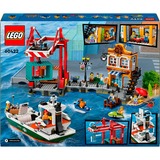 LEGO City - Le port et le navire marchand, Jouets de construction 60422