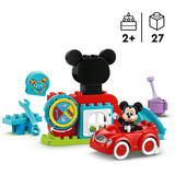 LEGO DUPLO - Clubhouse et voiture Mickey Mouse, Jouets de construction 10454