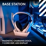 Logitech G Astro A50 LIGHTSPEED sans fil  + station de base (Gen 5) casque gaming over-ear Blanc, Xbox, PS5, OC/Mac,Nintendo Switch, Bluetooth / USB-C