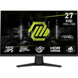 MSI  27" Moniteur gaming  Noir