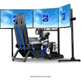 Next Level Racing Flight Simulator Boeing Commercial Edition, Siège gaming Noir/Bleu
