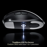 SteelSeries Rival Pro, Souris gaming Noir, 100 - 42 000 DPI, 8K, UWB / 6 GHz