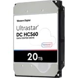 WD Ultrastar DC HC560 20 To, Disque dur SATA 6 Go/s, 3,5", SE