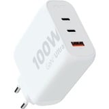 Xtorm 100W GaN2 Ultra Laptop, Chargeur Blanc,  2x USB-C, USB-A