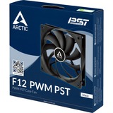 ARCTIC F12 PWM PST, Ventilateur de boîtier Noir, 4-pin PWM fan-connector