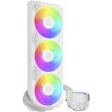 ARCTIC Liquid Freezer III Pro 420 A-RGB, Watercooling Blanc, Connecteur de ventilateur PWM à 4 broches