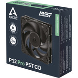 ARCTIC P12 Pro PST CO ventilateur de boîtier Noir, 120 x 120 x 25 mm, PWM