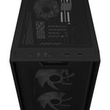 ASUS A21 PLUS boîtier mini tower Noir | 2x USB-A | RGB | Window