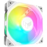 ASUS TUF Gaming TR120 ARGB Pack de ventilateurs inversés, 3 pièces, Ventilateur de boîtier Blanc/transparent