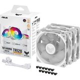 ASUS TUF Gaming TR120 ARGB Reverse ventilateurs de boîtier Blanc, 3 pièces, 120 x 120 x 25 mm