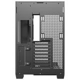 Antec C8 Wood boîtier midi tower Noir/bois | 2x USB-A | 1x USB-C | Window