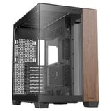 Antec C8 Wood boîtier midi tower Noir/bois | 2x USB-A | 1x USB-C | Window