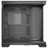 Antec C8 Wood boîtier midi tower Noir/bois | 2x USB-A | 1x USB-C | Window