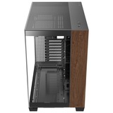 Antec C8 Wood boîtier midi tower Noir/bois | 2x USB-A | 1x USB-C | Window