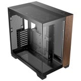 Antec C8 Wood boîtier midi tower Noir/bois | 2x USB-A | 1x USB-C | Window