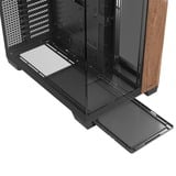 Antec C8 Wood boîtier midi tower Noir/bois | 2x USB-A | 1x USB-C | Window