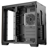 Antec C8 Wood boîtier midi tower Noir/bois | 2x USB-A | 1x USB-C | Window