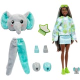 Barbie Cutie Reveal Jungle - Éléphant , Poupée 