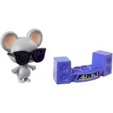 Barbie Extra Doll 10 - Floral-Print Jacket with DJ Mouse Pet, Poupée 