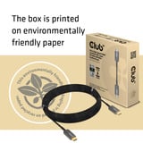 Club 3D AOC certifié HDMI, Câble Noir, 10 mètres, 4K 120Hz, 8K 60Hz