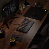 Corsair RGB clavier gaming mécanique Noir, Layout US (QWERTY), Corsair MLX Plasma, 96%