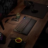Corsair RGB clavier gaming mécanique Noir, Layout US (QWERTY), Corsair MLX Plasma, 96%
