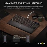 Corsair RGB clavier gaming mécanique Noir, Layout US (QWERTY), Corsair MLX Plasma, 96%