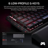 Corsair RGB clavier gaming mécanique Noir, Layout US (QWERTY), Corsair MLX Plasma, 96%