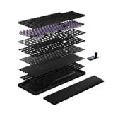 Corsair VANGUARD 96 RGB clavier gaming mécanique Noir, Layout US (QWERTY), Corsair MLX Plasma, 96%, QWERTY US, MLX Plasma, 96%, RGB, hot-swap