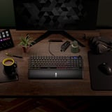 Corsair VANGUARD 96 RGB clavier gaming mécanique Noir, Layout US (QWERTY), Corsair MLX Plasma, 96%, QWERTY US, MLX Plasma, 96%, RGB, hot-swap
