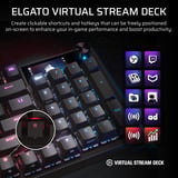Corsair VANGUARD 96 RGB clavier gaming mécanique Noir, Layout US (QWERTY), Corsair MLX Plasma, 96%, QWERTY US, MLX Plasma, 96%, RGB, hot-swap
