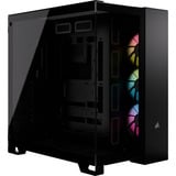 Corsair iCUE LINK 6500X RGB midi tower, boîtier pc Noir | 4x USB-A | 1x USB-C | RGB | Window