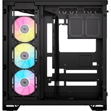 Corsair iCUE LINK 6500X RGB midi tower, boîtier pc Noir | 4x USB-A | 1x USB-C | RGB | Window