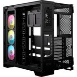 Corsair iCUE LINK 6500X RGB midi tower, boîtier pc Noir | 4x USB-A | 1x USB-C | RGB | Window